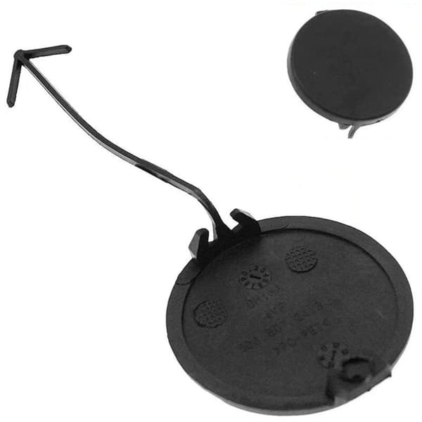5C6807241 Olackerad stötfångargaller bogserögonskydd för MK6 2011 2012 2013 2014