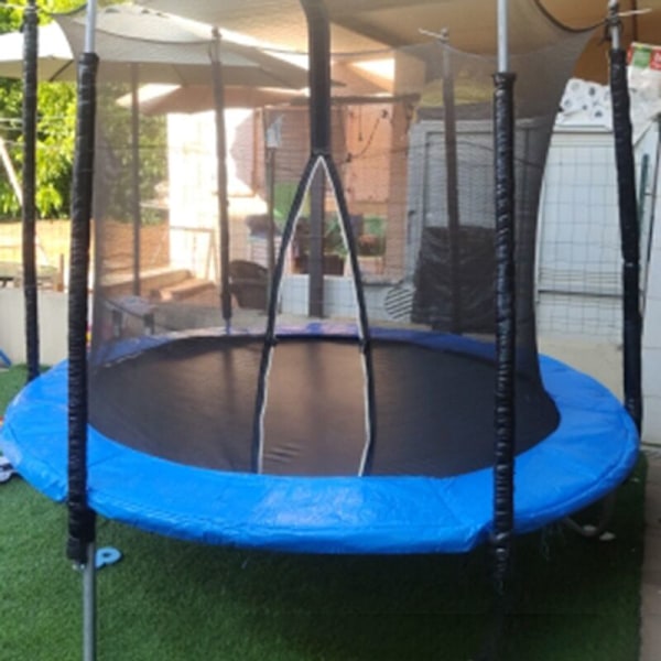 Runda Trampolinersättningssäkerhetsdynfjäderöverdrag för 6ft Trampolinramkantöverdragstillbehör