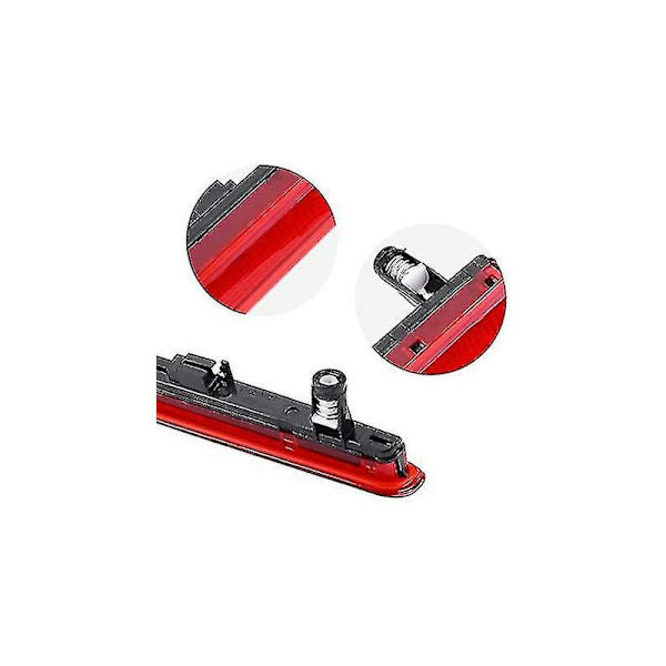 Rødt LED-baklys, høyt nivå, bremselys for T5 Multivan Transporter 03-15 Oem: 7e0945097a/7e0945097c1stk rød
