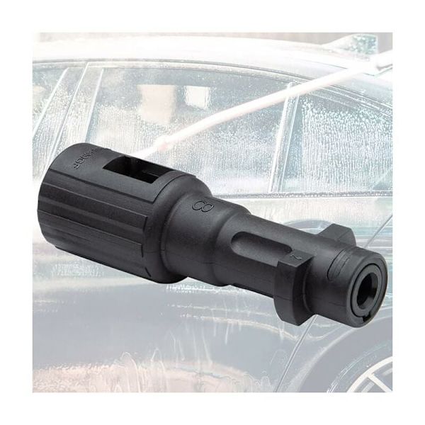 1 x Adapter for høytrykksvasker bajonett, Vaskemaskin tilbehør, Vaskemaskin kobling for Lavor Kew Nilfisk Alto til Karcher K serie høytrykksvaskere