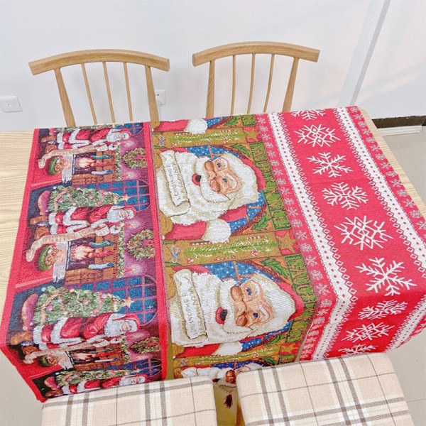 Julebordløber - Juleborddekoration til julemiddagsforsyninger.