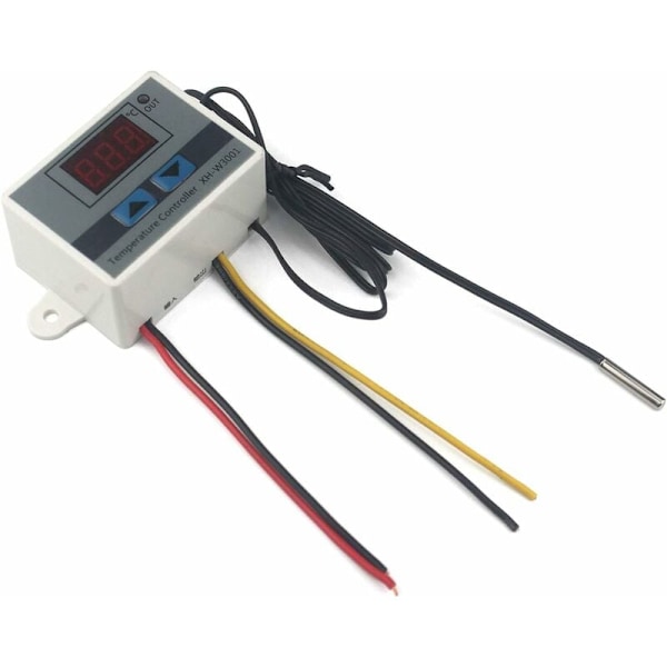 220V Digital Termostat Temperaturregulator Kjøling og Oppvarming Kontroll