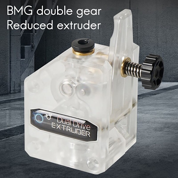 Transparent Reducer för 3D-skrivar Extruder, Flexibel Förbrukningsvara, Universal Dubbelhastighet Kort Räckvidd