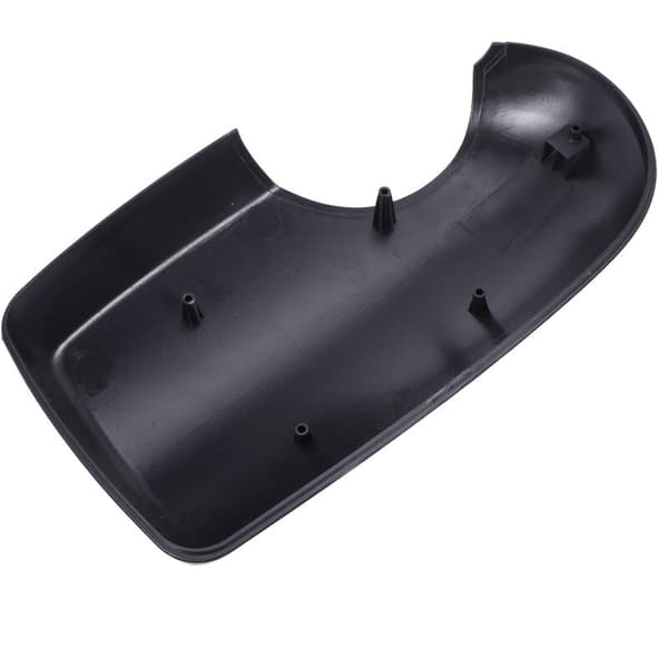 2 stk ABS-serie sorte dør speil vinge deksler nær passasjer L+R for TRANSIT MK6 MK7 2000-2014