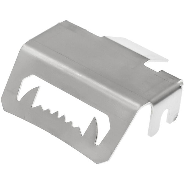 Rustfritt stål chassis rustning aksel skid plate for 1/10 RC Crawler TRX4 -4 oppgraderingsdel