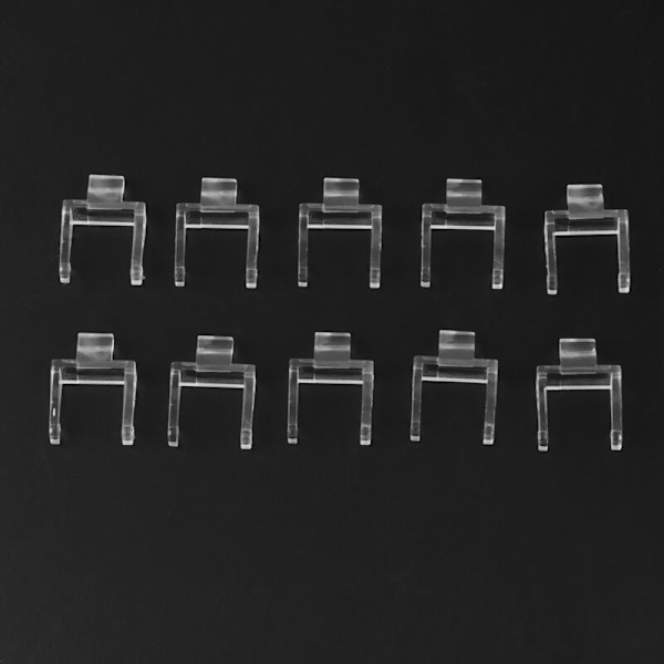 10 st PCI-E Riser Card Retainer Vertikal Locker PCIE 1X Solt Card Buckle för Grafikkort för Mining ETH BTC Riser