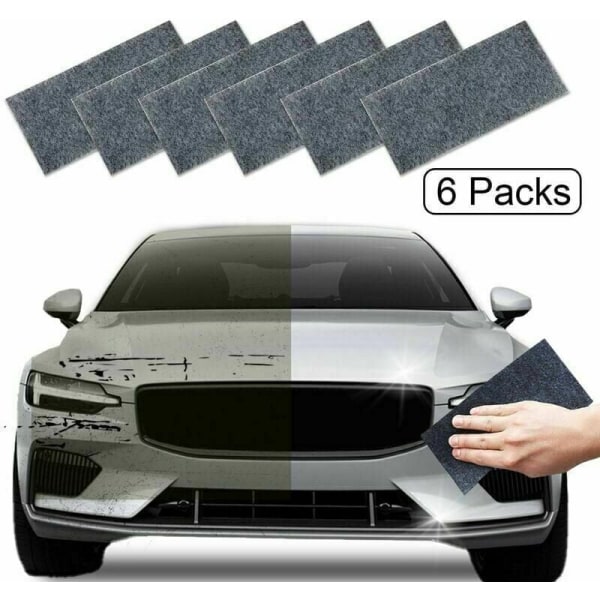 6-pack Nano Sparkle-duk för bilreparation, Nano Magic-duk för bil, ny thsinde
