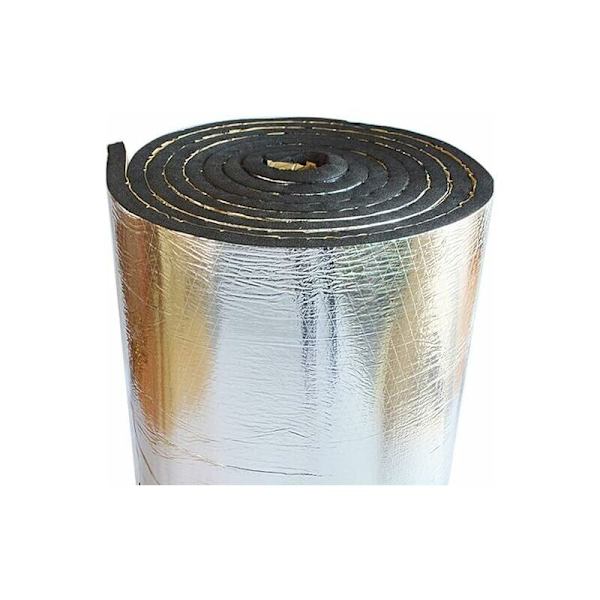 Akustisk isolasjonsmatte for biler, 10MM lydisolerende skumlydisolering, vanntett akustisk støyisolering og lydisolering 50x200cm--