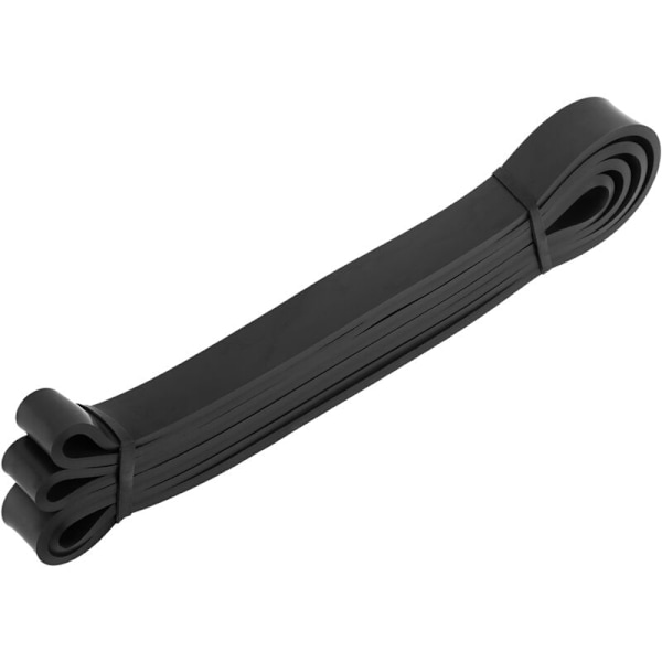 Sort elastisk modstandsband til muskeltræning 27 kg