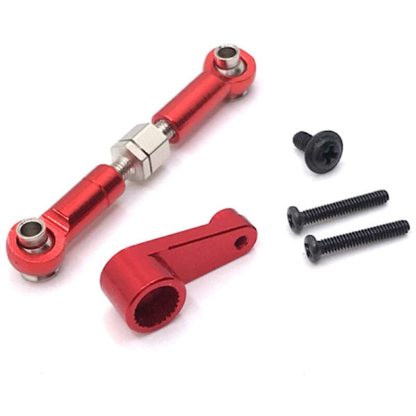 Metal Servo Arm ja Link Rod 144001 144010 124016 124017 124019 Lisävarusteet Osat Päivitys Kauko-ohjattava Auto, 1
