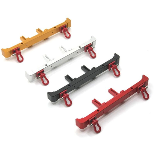 2 stk. Metal kofanger og bagkofanger til HB ZP1001 ZP1002 ZP1003 ZP1004 ZP 1001 1/10 RC bilopgradering,