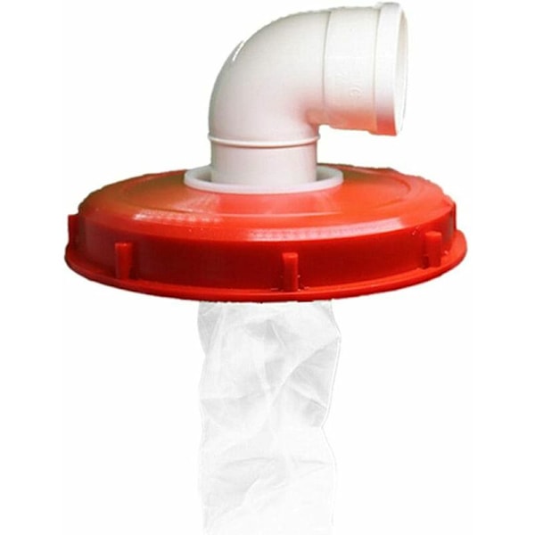 IBC-lockfilter IBC-tanktillbehör Nylonfilterlock 163mm/245mm med nätfilter Lera tunna topplock för IBC-regnvattentank