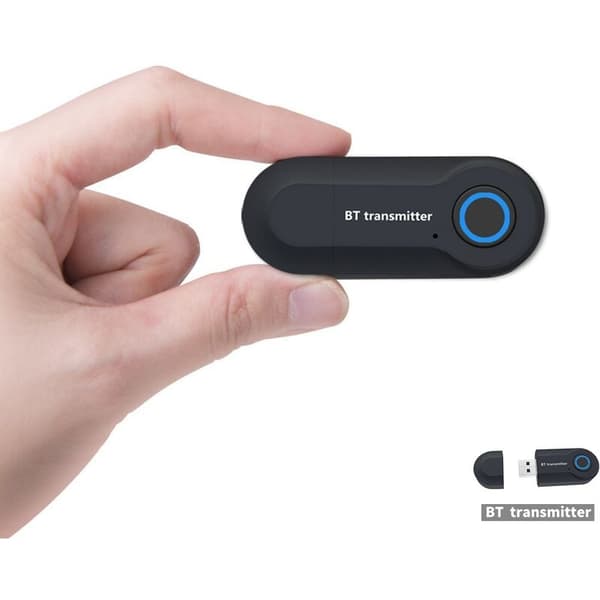 Bluetooth-adapter 5.0 Audio Bluetooth-sendermottaker for PC/TV/bil 3,5 mm Aux Music Rx Sender-adapter