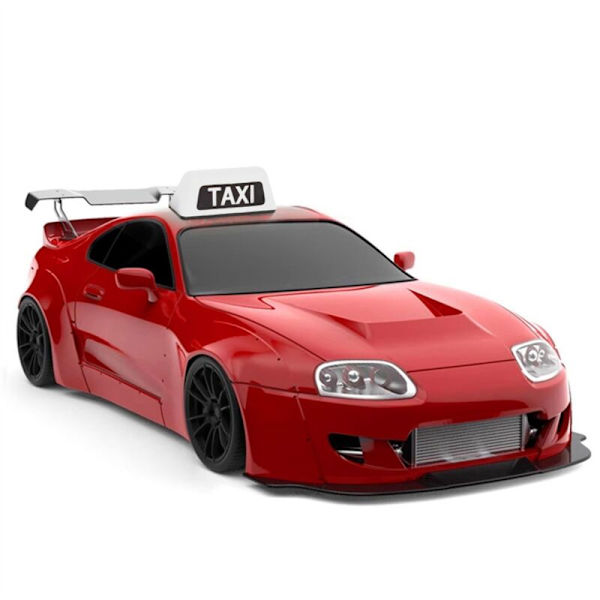 Universell TAXI-biltakslampa för RC 1/10 RV 1/8 Off-Road Climbing Vehicle DIY Retrofit R160 Vit