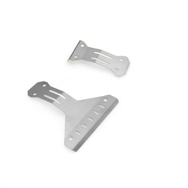 Rustfritt stål chassis rustning beskytter for XV-02 Pro XV02 58707 1/10 RC bil oppgraderingsdeler