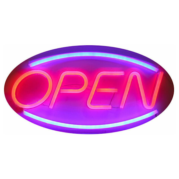 1 stk Åpent Neonlys Skilt Åpen Veggkunst USB Neonlampe for Butikk Klubb Garasje Deko Gave Fest Bar Dekorasjon