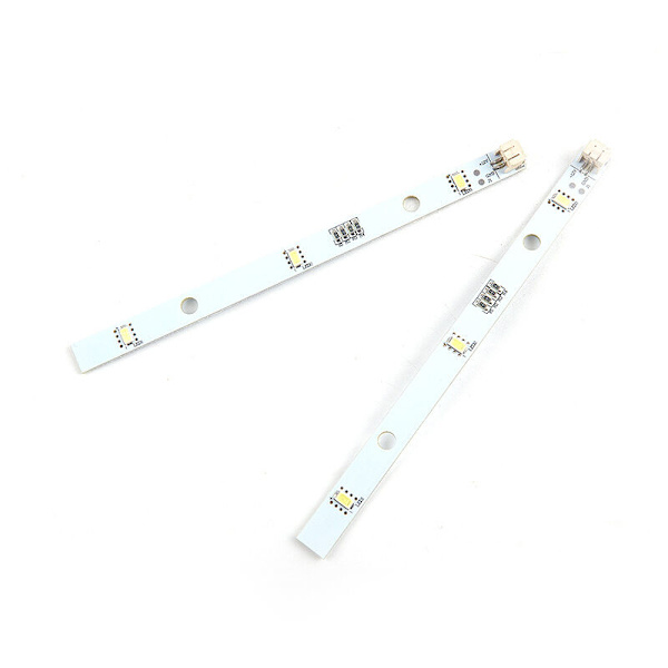2x LED-ljusremsa för kylskåp frysar Rongsheng Hisense Logik Mddz-162a 1629348