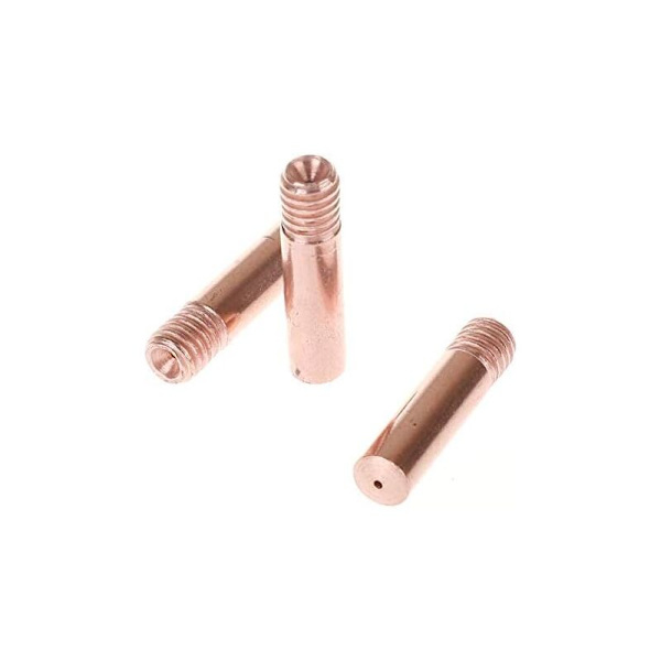 42 stk MB15 15AK Gasspidser Kontaktspidser Spids Holder 0,8/1,0mm MIG/MAG Svejsning Torch Forbrugsstoffer MIG Kontakt Spidser MIG Svejsningsmaskine