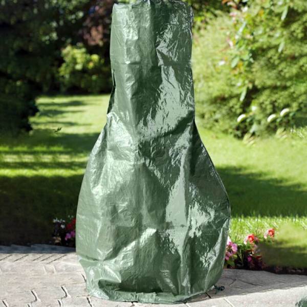 Vattentätt koniskt skydd för utomhusspis 61x61x182 cm