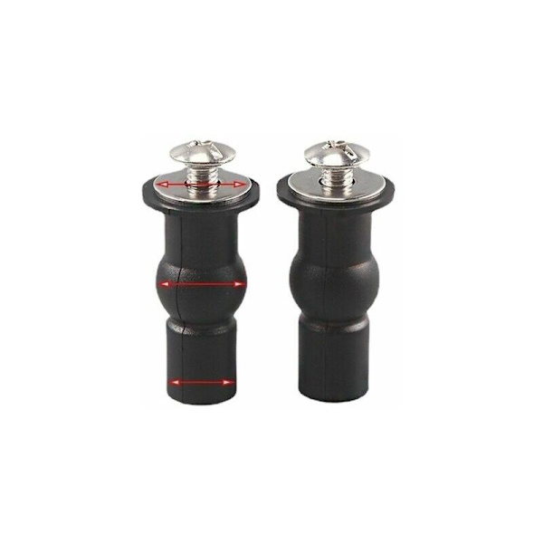 Toalettlockfäste, Toalettlockfäste Tillbehör Passar Alla Toaletter (18mm)