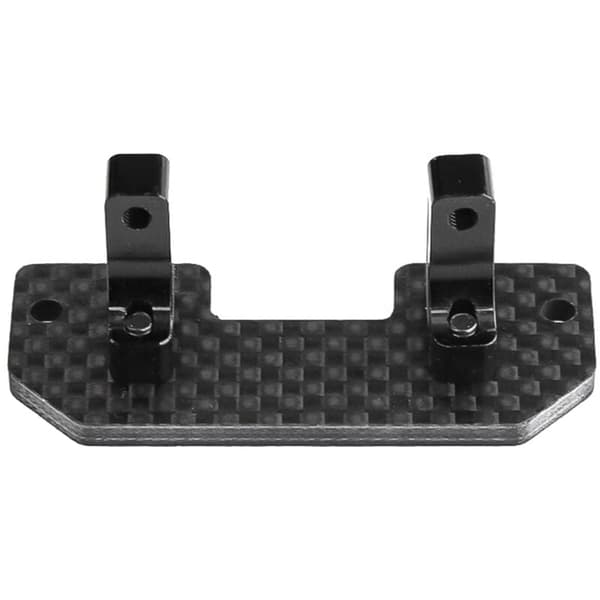 1/10 Kiipeilyauton ohjauskuituistuin Deck Bracket R60 Servo Mount Holder SCX10 Akselille