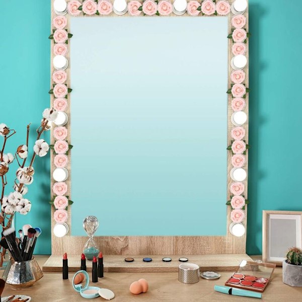 Konstgjorda Blommor, 25 st Falska Blommor Faux Blush Rosor Perfekta för DIY Bröllopsbuketter Mittstycken Bröllopsdusch Fest Heminredning Blommor D