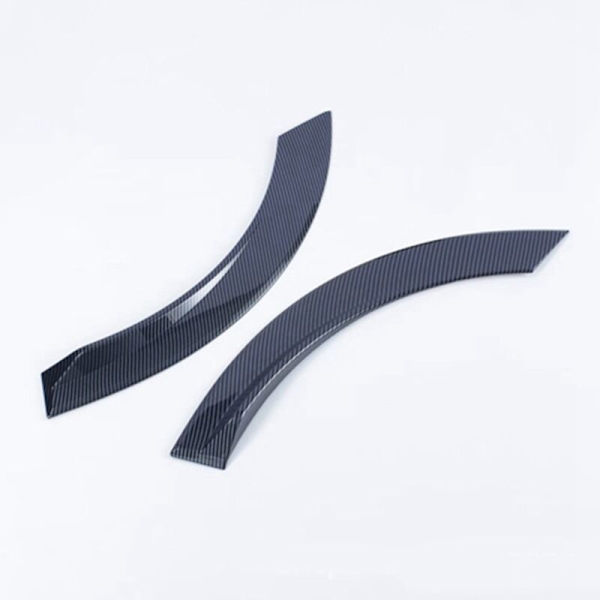 Bilfiber Bagagerumshjul Øjenbryn Trim Side Body Fender Sticker Tilbehør til -V 2022 2023