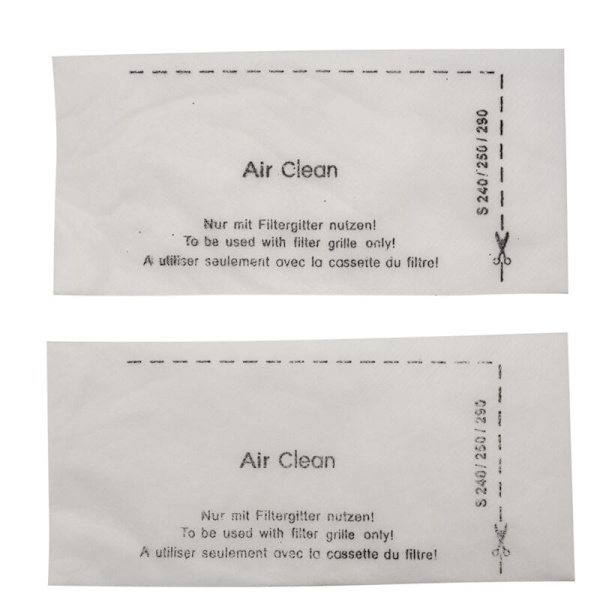 8 stk. GN-type støvsugerposer og 4 stk. filtre kompatible med patroner til Complete C3, C2, C1 AirClean 3D Efficiency