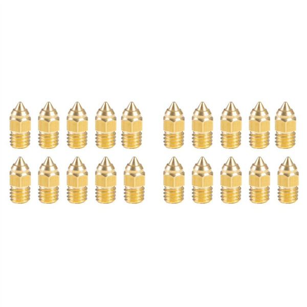 20 stk -6 SE Serie 0,4 MM Dyse Hotend Dyser til -10 V2 -5 Serie 3D Printer