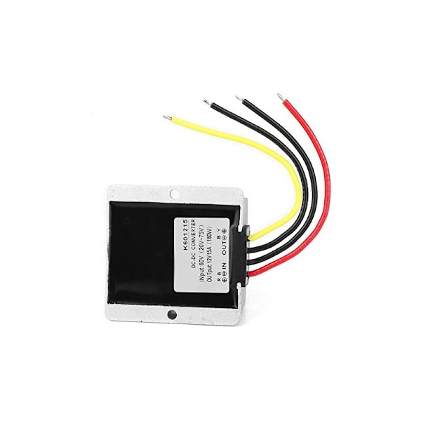 Reducerande Transformator - Elektriska Modulspänningsomvandlare - Strömförsörjning Steg-Ned 60V till 12V DC-DC (12V15A180W)