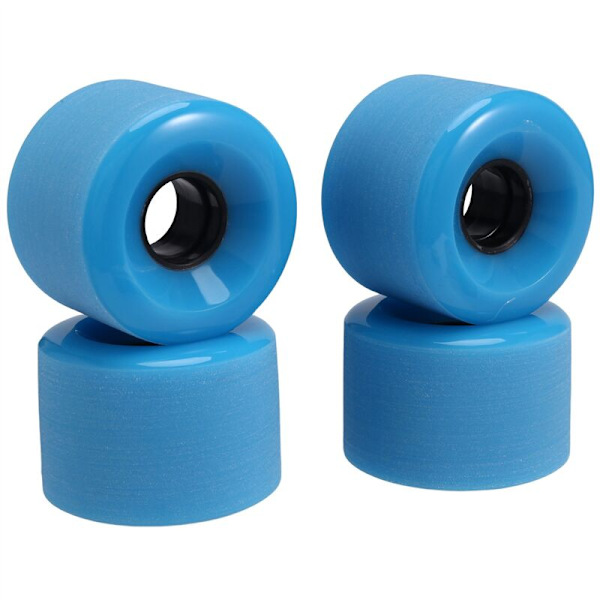 4 stk./sæt 60X45Mm Cruiser Skateboardhjul PU Hjul Langt Bræt Cruiser Hjul, Blå