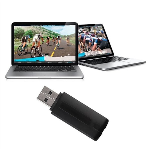 Pyörän USB-tikku ANT+ langaton vastaanotin pyörätietokoneen nopeusanturiadapteri Bkoolille
