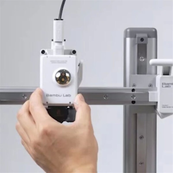 For A1 Mini Hotend-monteringsmunstycke-kit 0,2 mm Härdat stål för 3D-skrivartillbehör