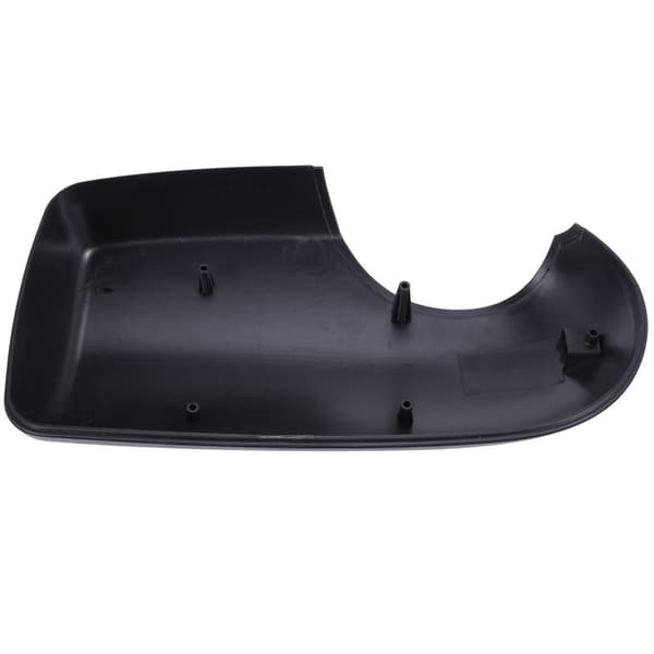 2 stk ABS-serie sorte dør speil vinge deksler nær passasjer L+R for TRANSIT MK6 MK7 2000-2014