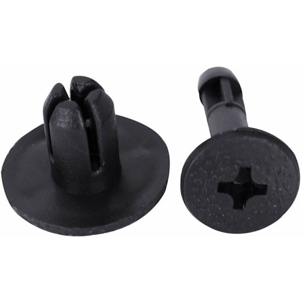15 st 6 mm hål plastklämmor