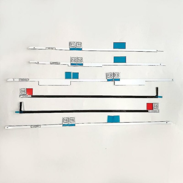 LCD-skärmlim tejp LCD-skärmlim reparationskit för Imac 27\" A1419