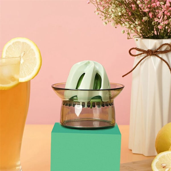 2X Bærbar Saftpresser Frugt Grøntsag Manuel Saftkontroller Blender Mini Saftmaskine Multifunktionelt Køkkenredskab