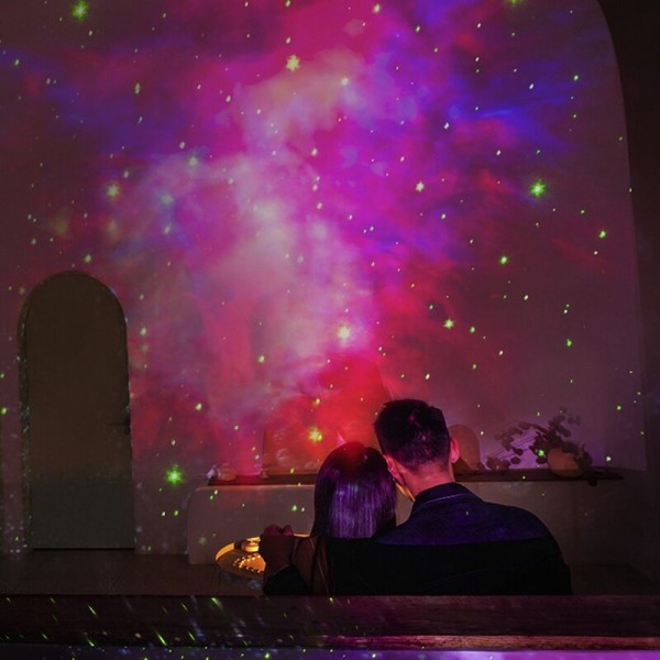 Stjerneprojektor Galaxy Natlys Stjernehimmel Astronaut Projektorlys til Dekorativ Soveværelsesindretning