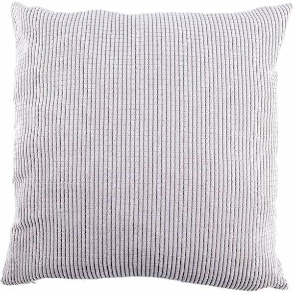 Majskärnor Bomull Kvadratisk Veke Dekor Kast Soffa Bil Kuddfodral Kudde 65 x 65 cm Grå