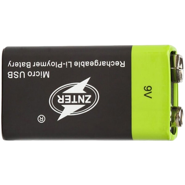 Znter 9V 400Mah Ultra-Effektiv Genopladelig Lithium Polymer Batteri Usb til Rc Kamera Drone Tilbehør