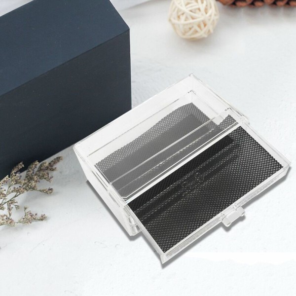 Transparent akrylförvaringsbox Kosmetikförvaringsbox 3 lager 3 fack