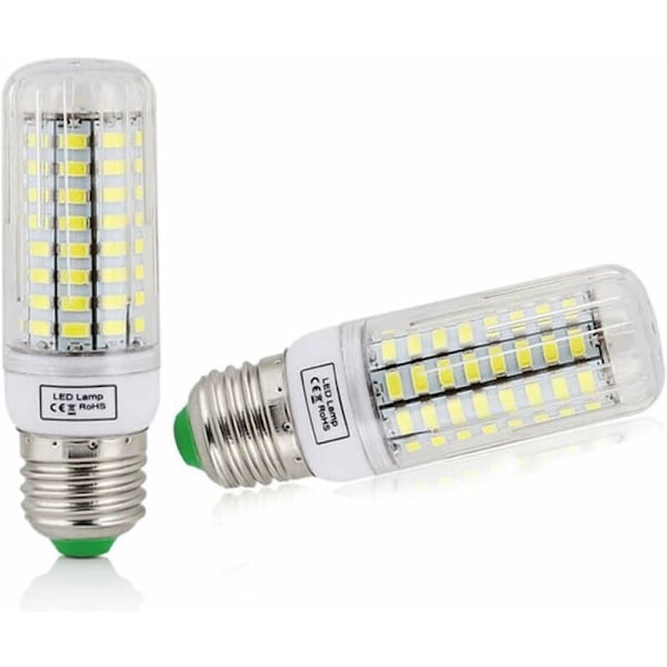 LED Pære, 1 stk. Majslys E27 E14 220V LED SMD 5730 LED Pære 24-165L LUGELIER ALLUX DE LA Bougie