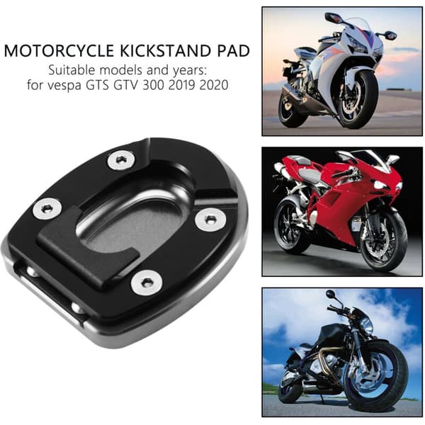 Sidostödsförlängningsplatta för 300 GTS300 Super Tech 2019 2020 Silver
