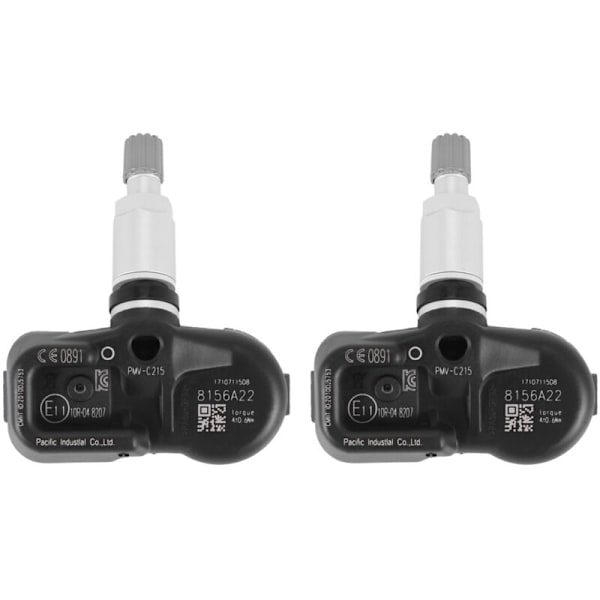433Mhz Däcktrycksövervakningssystem (TPMS) Sensor för 42607-48020 (2PCS)