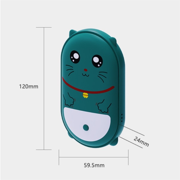 USB handvärmare två-i-ett laddning skattstyrd varmare baby handvärmare varmvattenpåse laddningsbar elvärmare