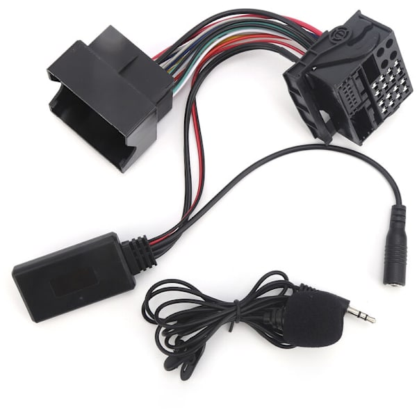 12-pins Bluetooth 5.0 AUX lydadapter med mikrofon 150 cm kabel for Opel CD30 CDC40 CD70
