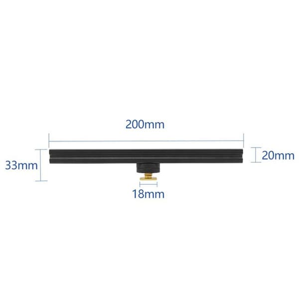 Flash Base Reflector Flash Guide Photography Fill Light Bracket Multi-Position Live Broadcast Slide Bracket for Phone,D