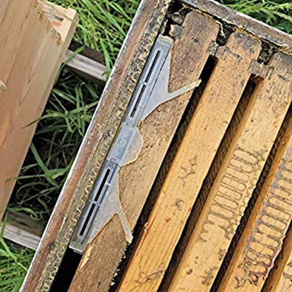 24 Pakke Bie Hive Beetle Felle, Gjenbrukbar Beetle Plast Klar Felle for Biehive Beetle Birøkt Utstyr