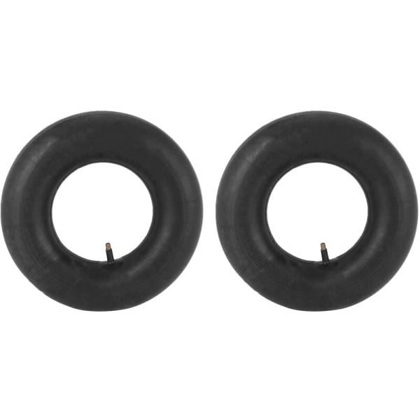 Heavy Duty 2-Piece Series 13 x 5.00-6 Inch Inner Tube with TR-13 Straight Valve Stem - for Wheelbarrows, Mowers, Hand Trucks