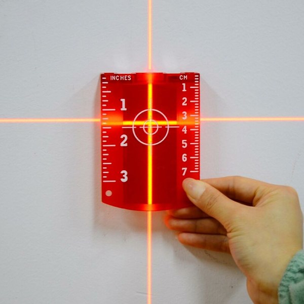 Punainen magneettinen levy laserkohdekohteelle lasermittaukselle - FLT20R